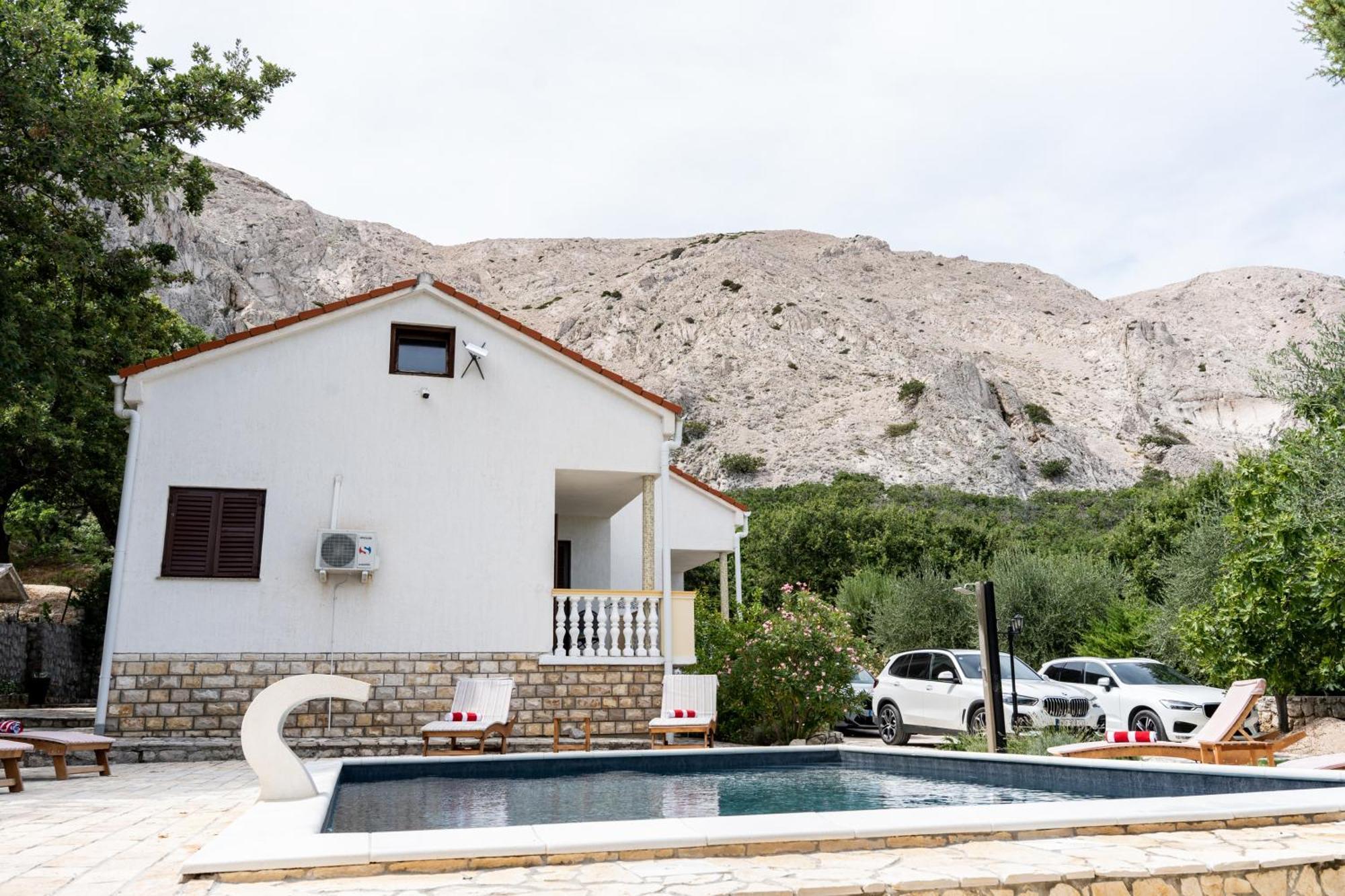 Villa Pag Dubrava Relax With Pool Bosana Exterior foto