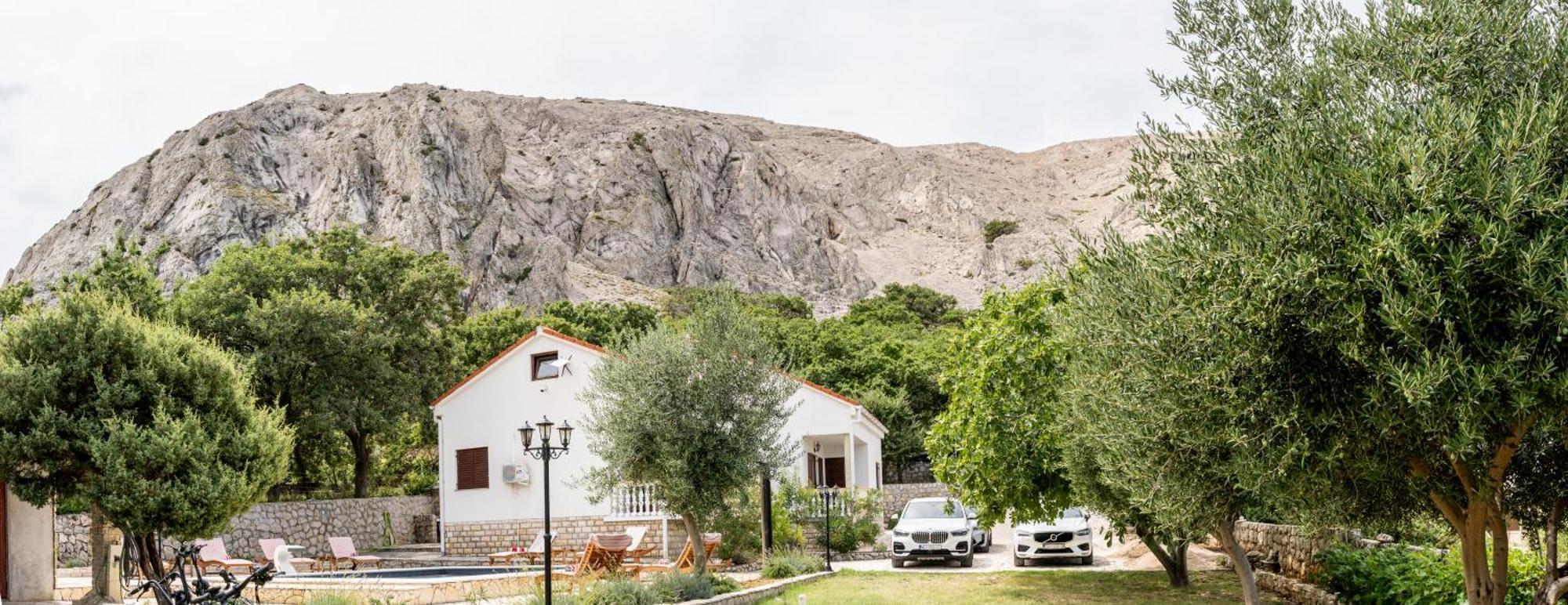 Villa Pag Dubrava Relax With Pool Bosana Exterior foto