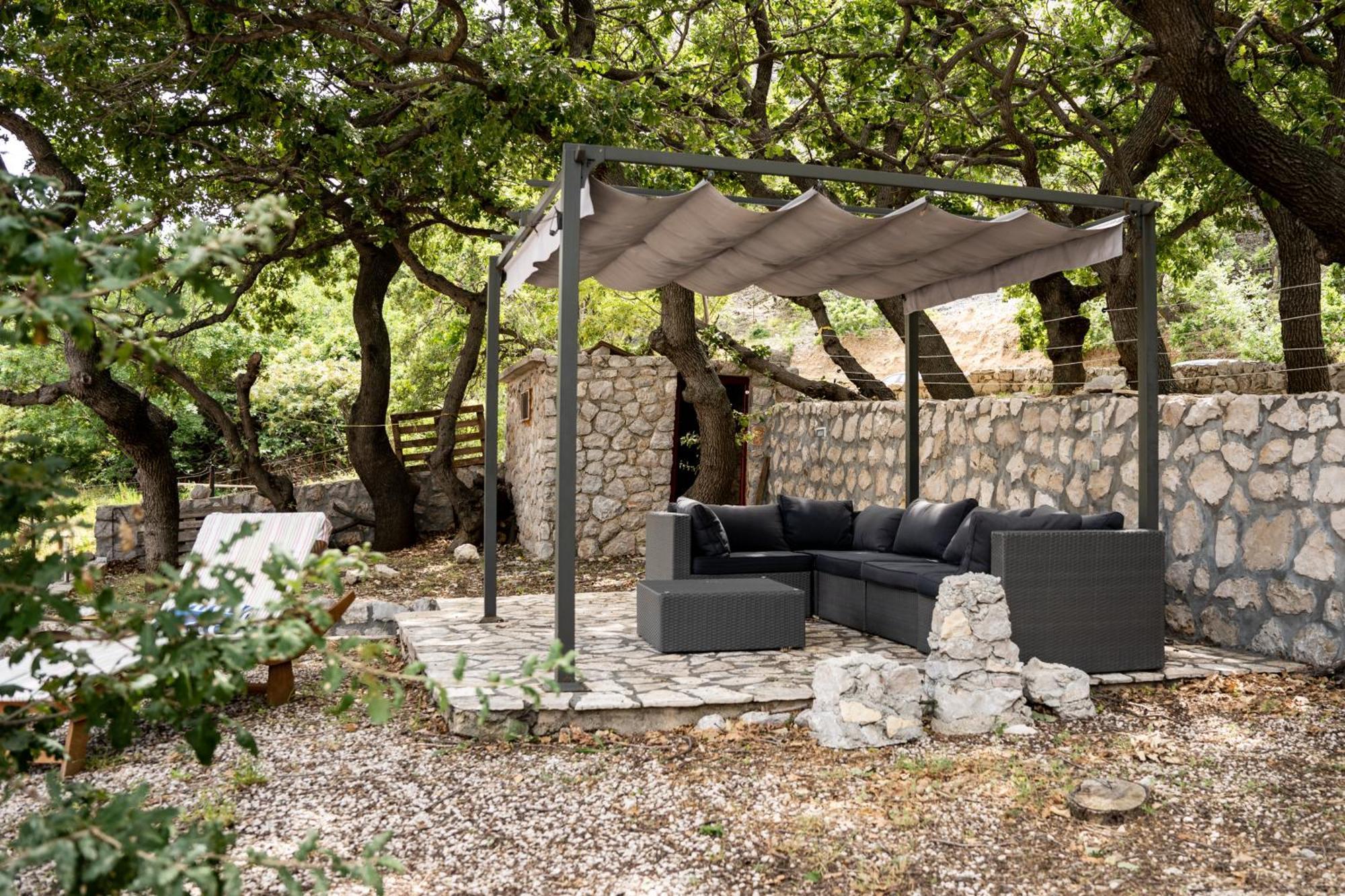 Villa Pag Dubrava Relax With Pool Bosana Exterior foto